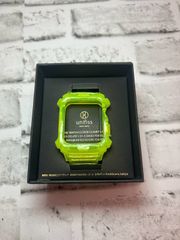 【アップルウォッチ バンド Apple Watch 41/40mm クリアイエロー】爽やかでスタイリッシュな透明感！