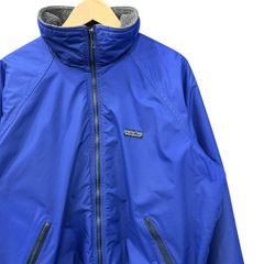 80s ビンテージ パタゴニア シェルドシンチラ ジャケット L ブルー USA製 80年代 アメリカ製 vintage ヴィンテージ patagonia