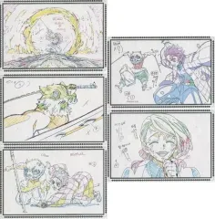 【中古】ポストカード 集合 ポストカードセットA(5枚組) 「劇場版 鬼滅の刃 無限列車編×ufotable DINING 第4期」 お楽しみくじ景品