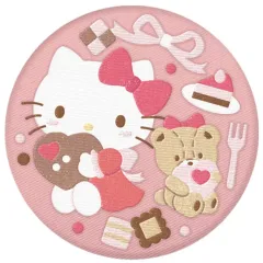 【中古】食玩 雑貨 1.ハローキティ 「サンリオキャラクターズ 刺繍缶バッジビスケット3」