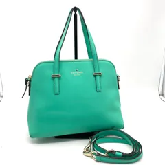 【中古】良品 Kate Spade ケイト スペード ロゴ 2way レザー ハンド ショルダー バッグ eY0869A