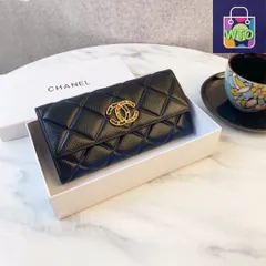【今日特価】Chanel シャネル 二つ折りウォレットシリーズ 牛皮を採用し精巧な仕上げを備える