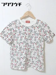 ◇ Levi's red tab リーバイスレッドタブ 総柄 半袖 Tシャツ カットソー サイズL ホワイト ブラック レッド レディース 【中古】 【1002800706907】のサムネイル
