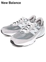 New Balance (ニューバランス) Made in USA 990 v6 GL6 ローカット レースアップ スニーカー NEWM990GL6 メンズ (グレー)