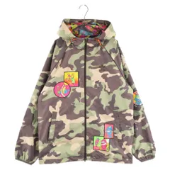 adidas (アディダス) Jeremy Scott Windbreaker Jacket ジェレミー スコット カモフラ ウィンドブレイカー ジャケット マルチ H53375のサムネイル