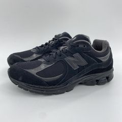 【中古】New Balance U2002RBL BLACK スニーカー 27cm ブラック ニューバランス[10]