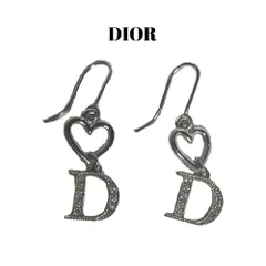 ディオール DIOR GP　ラインストーン　ピアス 【送料無料】
