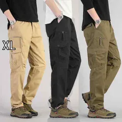 [XL]メンズ ファッション 服 男性用 オシャレ シンプル 大人 かっこいい 大きいサイズ ストリート 紳士服 春 スーツ パンツ 綿 フィット カジュアル 秋冬 マルチ ケット ベルベット 厚手