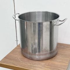 ステンレス寸胴鍋 28cm 蓋なし 中古 業務用 厨房 ①