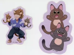 【中古】シール・ステッカー 不破雷蔵 「劇場版 忍たま乱太郎 ドクタケ忍者隊最強の軍師 in ナンジャタウン 開幕!“忍”形劇の段 ステッカーコレクション(2枚入り)/(壱)」