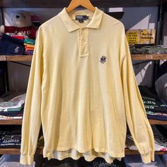 80’s ~　POLO RALPHLAUREN　ポロラルフローレン　ポロベア　長袖ポロシャツ　Lサイズ