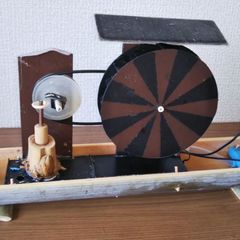 屋内外対応中型水車餅つきセット竹水槽付き