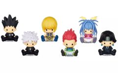 [중고] 트레이딩 피규어 전 6종 세트 [petadoll HUNTER×HUNTER 요크신편]