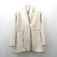 ◇ ⊇ one after another NICE CLAUP 長袖 ロングコート サイズF ベージュ系 レディース E  【1504240029887】のサムネイル