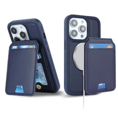 【人気商品】Ｈａｖａｙａ iPhone 15 Proケース MagSafe iphone15 pro ケース スマホケース マグセーフ 耐衝撃 レザー 背面カード収納 分離式 ワイヤレス充電対応(アイホン15 プロ/アイフォン15 プロ/あいふぉん15pro通