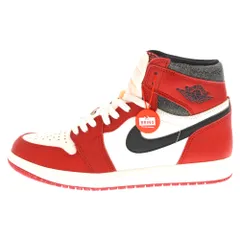 NIKE (ナイキ) AIR JORDAN 1 RETRO HIGH OG CHICAGO LOST & FOUND エアジョーダン1シカゴロストファウンド ハイカットスニーカー DZ5485-612 レッド/ホワイト US10/28.5cmのサムネイル