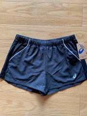 アシックス レディースパンツ ブラック Ｍ