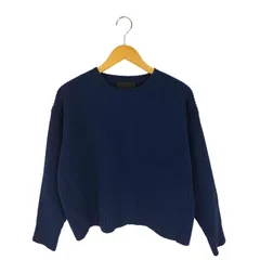 アンユーズド UNUSED カシミヤブレンド ウール クロップドニット レディース JPN：0 0のサムネイル