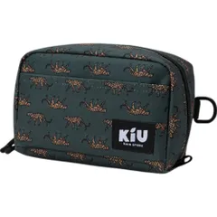 ☆ 175.レオパード ☆ KiU キウ ウォーターリペレントポーチ L K293 kiu ポーチ キウ K293 大きめ 小物入れ ペンケース 化粧ポーチ コスメポーチ メイクポーチ ガジェットポーチ 旅行 トラベル おしゃれ かわいい 撥水 レディース