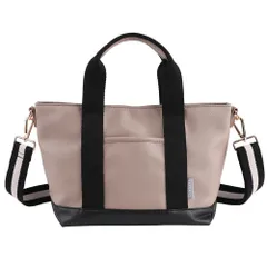 ☆ グレーベージュ/ブラック ☆ LIZDAYS 2WAY PUミニトートバッグ ミニトートバッグ レザー ショルダーバッグ レディース ハンドバッグ トート バッグ 鞄 かばん カバン 斜めがけ 大人 軽い 軽量 肩掛け 通勤 通学 おしゃれ きれいめ 自立