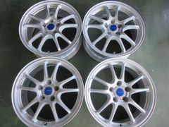 送料込み！　ほぼ美品！　トヨタ車対応　ブリヂストン　エコフォルム　17インチ　7.0J　114.3　5H　ホイール　4枚セット