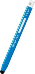 940 エレコム タッチペン 鉛筆型 三角 太軸 超感度タイプ (スマホ・タブレット用) ブルー P-TPEN02BBU