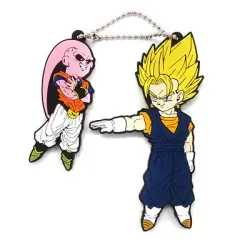 【中古】キーホルダー・マスコット(キャラクター) 魔人ブウ＆ベジット ラバーキーホルダー～スーパーサイヤ人大集合～ 「一番くじ THANK YOU!ドラゴンボール30th!!」 H賞