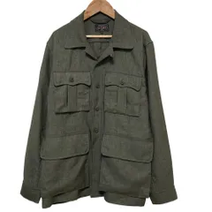BEAMS ミリタリージャケット オリーブ BEAMS HEART ミリタリージャケット オリーブ