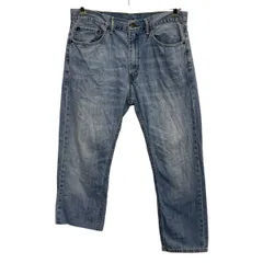 Levi's 505 デニムパンツ W36 ブルー リーバイス ジップアップ ビッグサイズ カジュアル ジーンズ 古着卸 アメリカ仕入 2505-297