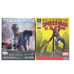 MARVEL マーベル フィギュア キャプテンアメリカ Luminasta ＆ スパイダーマン vs ドクターオクトパス