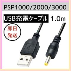 PSP 充電ケーブル 1000 2000 3000 USB ポータブル sony