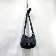 ラエラ・ベア メリッサ キルティング Wベルダー クロスボディバッグ 黒 パーマネント