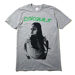 新品 ダイナソーJr. バンドTシャツ ロックTシャツ オフィシャル グリーンマインド グレー