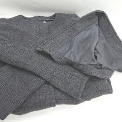 ◇ ◎ ⊇ GLOBAL WORK グローバルワーク 総柄 長袖 コート サイズM ブラック系 レディース E  【1409240044819】