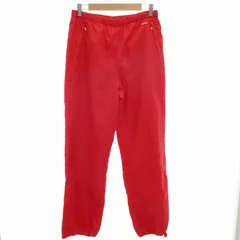 アディダスオリジナルス adidas originals ヴィンテージ 80s ナイロンパンツ イージー スポーツウエア ロゴ L 赤 レッド /SS 0920