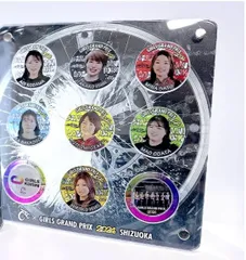 □【1点限り】【限定品】【新品】ケイリン 競輪 【ラッキーコイン】ガールズグランプリ2024出場7選手&ロゴコイン/アクリルディスプレイセット / KEIRIN■管理番号L29410YER-251010-1.5K（198）