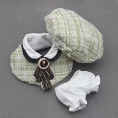 THE MONSTERS Exciting Macaron ぬいぐるみ用服 LABUBU ラブブ マカロン洋服/ズボン/靴/ネクタイ/帽子/スーツ ぬいぐるみ 服 17cm15cm ぬい