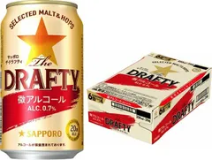 サッポロ The DRAFTY ザ ドラフティ 350ml×24本のサムネイル