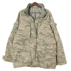 00年代 米軍実物 U.S.AIRFORCE APECS GORETEX パーカージャケット ミリタリー ABUカモ (メンズ X-LARGE REGULAR) 中古 古着 A1562