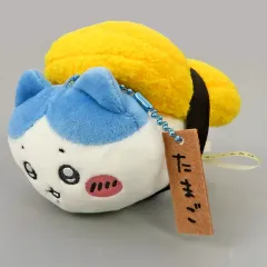 【中古】キーホルダー ハチワレ(たまご) マスコット 「ちいかわ なんか小さくてかわいいやつ むちゃうま!!ちいかわ寿司」
