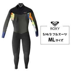 ROXY ロキシー 5/4/3 フルスーツ バックジップ MLサイズのサムネイル