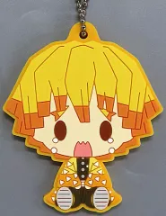 【中古】雑貨 我妻善逸 ラバーマスコット ちょこのっこ 「一番くじ 鬼滅の刃 最高位の剣士“柱”」 G賞