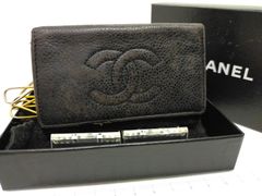 シャネル【CHANEL】キーケース 6連 ブラック