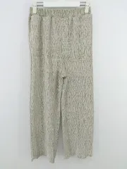 ◇ LOWRYS FARM ローリーズファーム ベロア調 フレアパンツ サイズF ベージュ系 レディース E  【1304050009099】