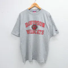 XL/古着 チャンピオン Champion 半袖 ビンテージ Tシャツ メンズ 00s デイビッドソン ワイルドキャッツ バスケットボール 大きいサイズ ク