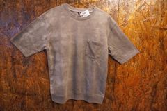 『藍染専門店が手掛ける墨染』メンズ　半袖　Tシャツ　ハンドメイド A026