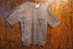 『藍染専門店が手掛ける墨染』メンズ　半袖　Tシャツ　ハンドメイド A026