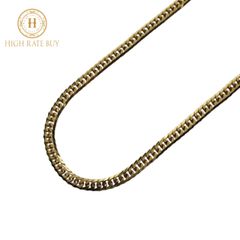 【新品】喜平ネックレス K18 18金 750 6面ダブル 20.3g 50cm 3.7mm キヘイ チェーン 金ネックレス 造幣局検定マーク 20g 60cm メンズ アクセサリー