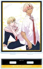 【中古】アクリルスタンド・アクリルパネル 松野千冬＆佐藤龍星 BIGアクリルスタンド vol.2 「東京卍リベンジャーズ ～場地圭介からの手紙～」