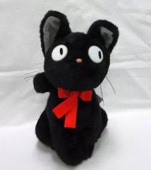 [Used] Plush Toy: Jiji (Sitting) M Size - "Kiki's Delivery Service"